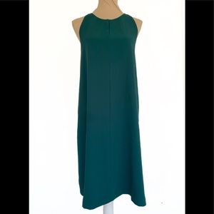 LOFT Hunter Green Dress